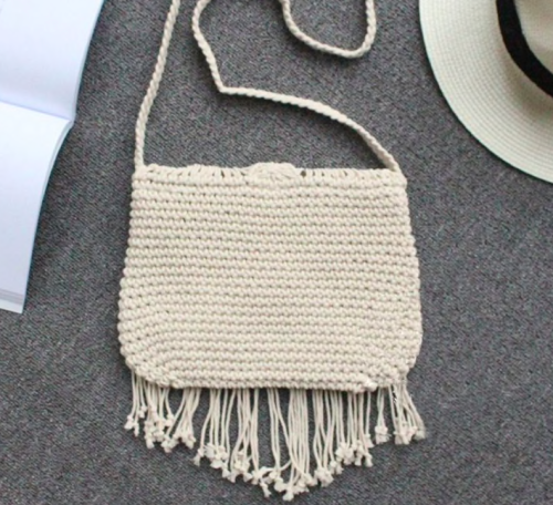 Torebka pleciona BOHO