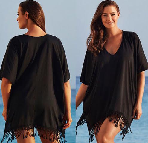 tunika oversize sukienka plażowa tunika duże rozmiary sukienka plażowa plus size moda dla puszystych.jpg
