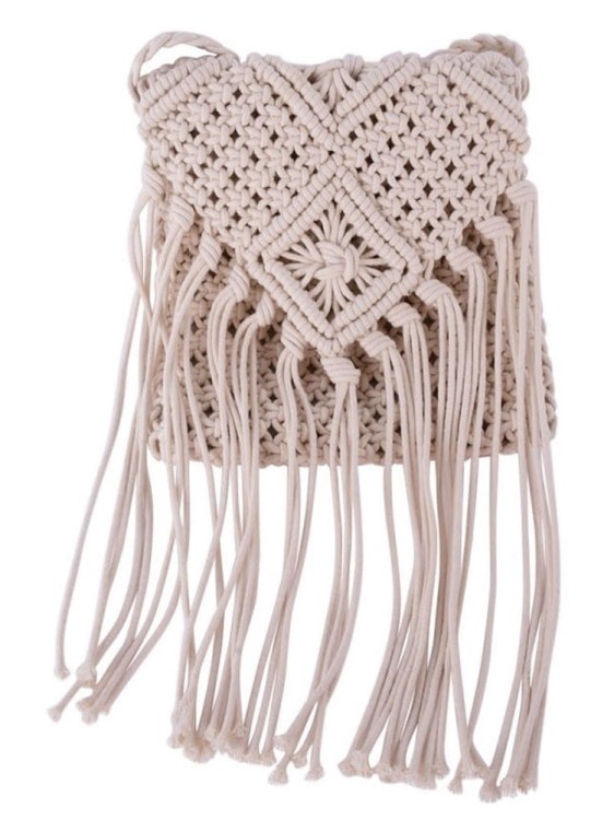 Pleciona torebka plażowa, torebka BOHO