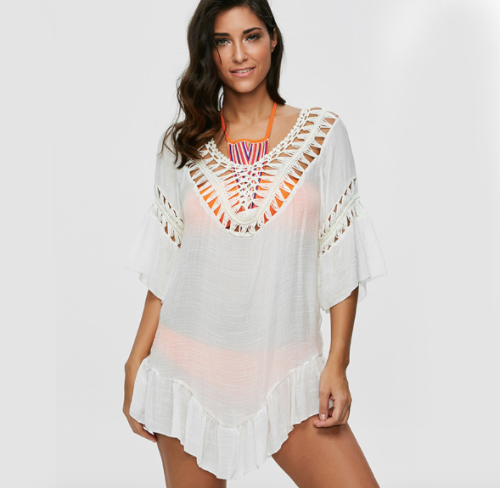 Tunika plażowa w stylu BOHO