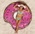 Round beach towel