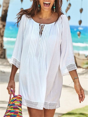 Tunika-plazowa,-tunika-BOHO
