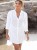 Koszula plażowa, biała koszula na plażę