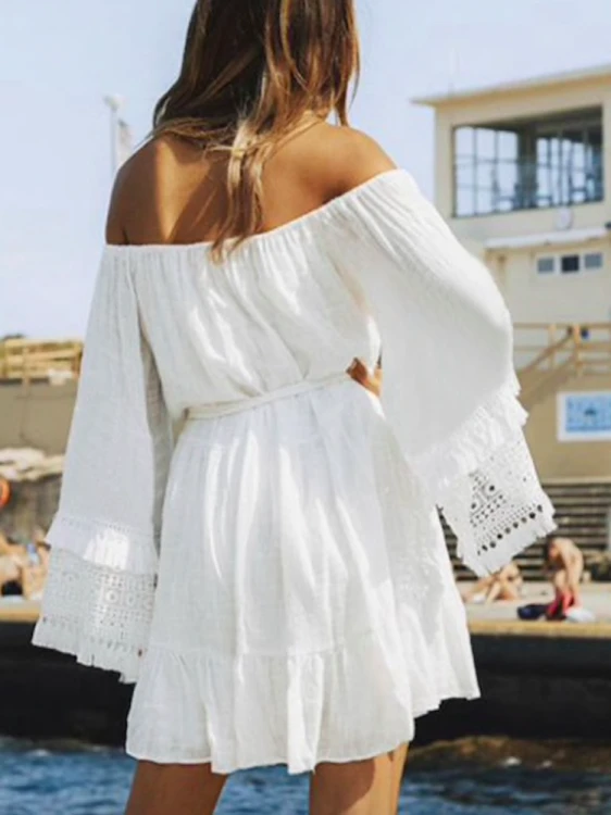 Tunika plażowa Boho