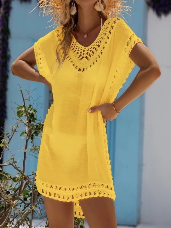 Tunika plażowa, bikini cover up