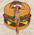 Round beach towel