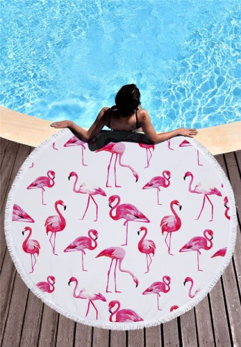 koc plażowy ręcznik plażowy flamingi.jpg